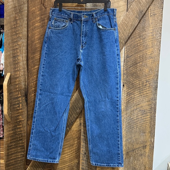 Carhartt Relaxed Fit Men's 5 Pocket Denim Jeans Size 34x30 - Picture 1 of 9